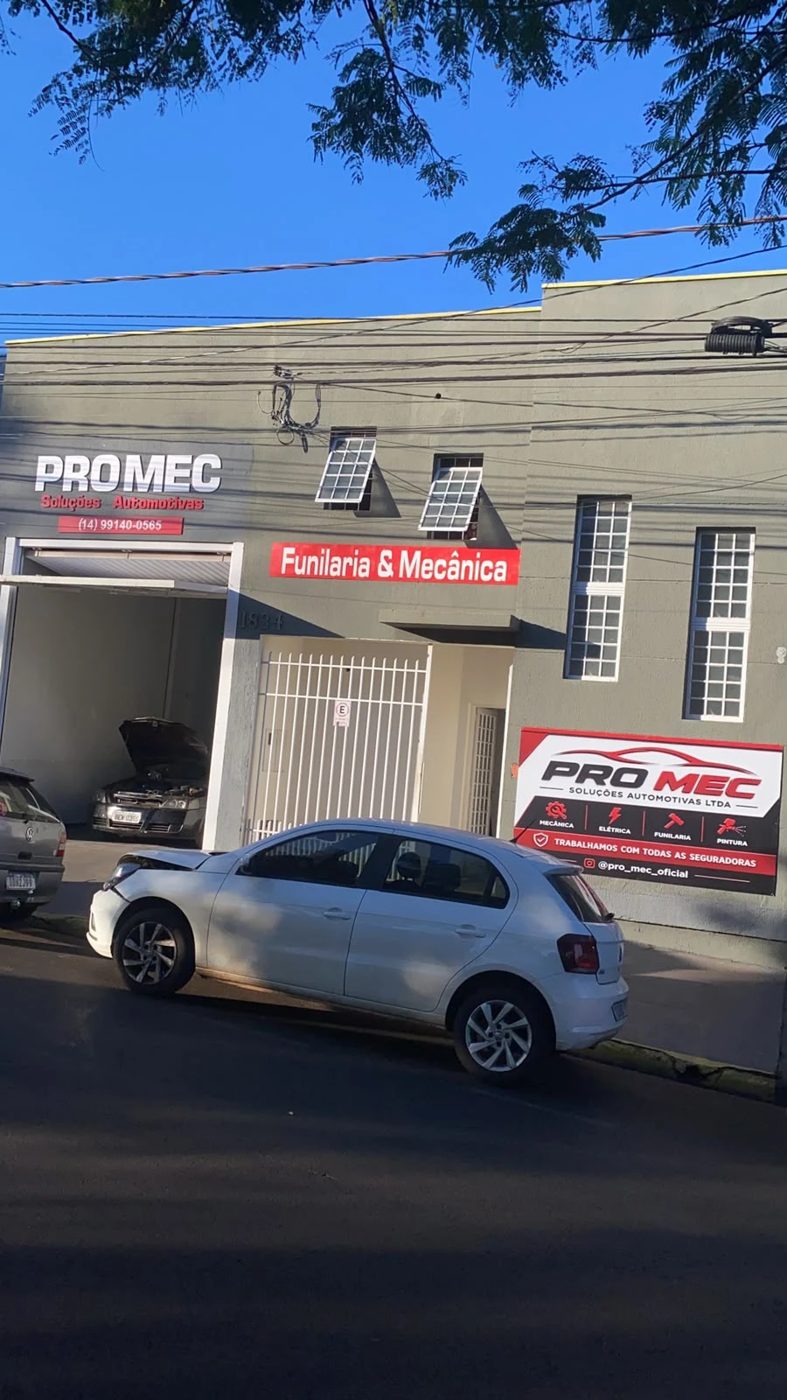 Fachada da Pro Mec — Av. Dudu Ferraz, 1834, Jaú/SP
